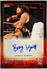 Bray Wyatt [Black] Wrestling Cards 2015 Topps WWE Autographs Prices