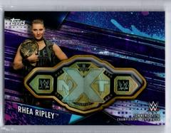 Rhea Ripley [Purple] Wrestling Cards 2020 Topps WWE Women's Division Championship Plate Patch Prices