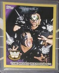 The Road Warriors [Gold] Wrestling Cards 2010 Topps WWE Prices