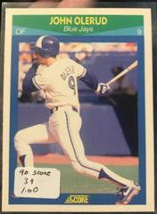 John Olerud Baseball Cards 1990 Score Rising Stars Prices