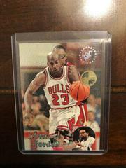 Michael Jordan [Members Only] Basketball Cards 1995 Stadium Club Spike Says Prices