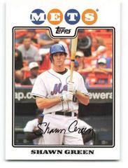 Shawn Green Baseball Cards 2008 Topps Prices