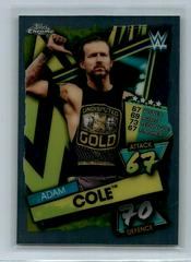Adam Cole Wrestling Cards 2021 Topps Slam Attax Chrome WWE Prices