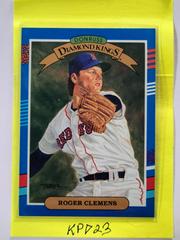 Roger Clemens [Diamond Kings] #9 Baseball Cards 1991 Donruss Prices