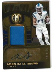 Amon Ra St. Brown Football Cards 2022 Panini Gold Standard Good as Autographs Prices