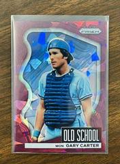 Gary Carter [Burgundy Cracked Ice Prizm] #OS-10 Baseball Cards 2022 Panini Prizm Old School Prices