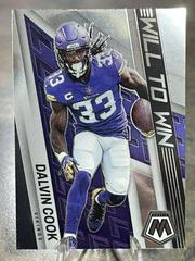 Dalvin Cook #WW-15 Football Cards 2022 Panini Mosaic Will to Win Prices