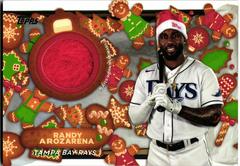 Randy Arozarena [Red] Baseball Cards 2023 Topps Holiday Holiday Relics Prices