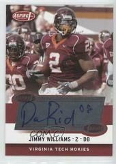 Jimmy Williams [Autograph] Football Cards 2006 Sage Aspire Prices