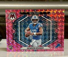 Hendon Hooker [Pink Fluorescent] #ND-1 Football Cards 2023 Panini Mosaic NFL Debut Prices