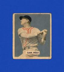 Sam Mele #118 Baseball Cards 1949 Bowman Prices