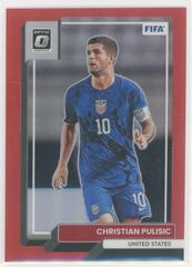 Christian Pulisic [Optic Red] #169 Soccer Cards 2022 Panini Donruss Prices