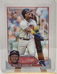 Ronald Acuna Jr. [Clear] #150 Baseball Cards 2023 Topps Prices