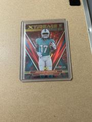 Jaylen Waddle [Red] #XRT17 Football Cards 2021 Panini XR Xtreme Rookies Prices