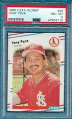 Tony Pena #45 Baseball Cards 1988 Fleer Glossy Prices