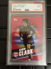 Caden Clark [Red] Soccer Cards 2022 Topps MLS Prices