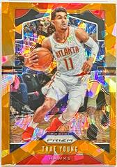 Trae Young [Orange Ice] Basketball Cards 2019 Panini Prizm Prices