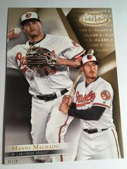 Manny Machado [Class 3] #11 Baseball Cards 2018 Topps Gold Label Prices