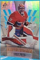 Carey Price Hockey Cards 2021 SP Game Used Purity Prices