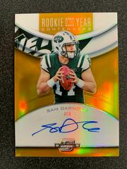 Sam Darnold [Autograph Gold] Football Cards 2018 Panini Contenders Rookie of the Year Prices