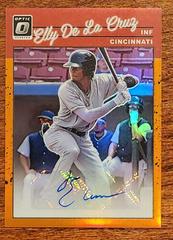 Elly De La Cruz [Orange] #1990-EC Baseball Cards 2023 Panini Donruss Optic Retro 1990 Signatures Prices