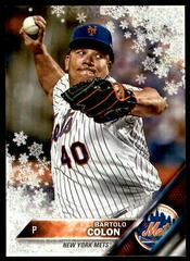Bartolo Colon [Metallic Snowflake] #HMW112 Baseball Cards 2016 Topps Holiday Prices