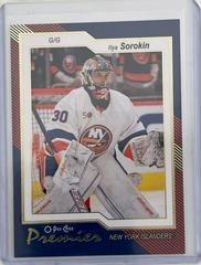 Ilya Sorokin #P-32 Hockey Cards 2023 O-Pee-Chee Premier Prices