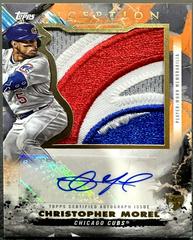 Christopher Morel [Orange] #IAJP-CM Baseball Cards 2023 Topps Inception Autograph Jumbo Patch Prices