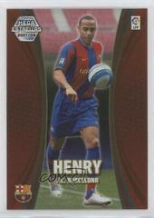 Thierry Henry Soccer Cards 2007 Panini Megacracks Prices