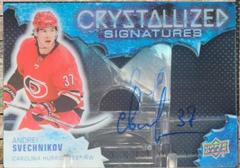 Andrei Svechnikov Hockey Cards 2022 Upper Deck Trilogy Crystalized Signatures Prices