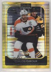 Claude Giroux [Seismic Gold] Hockey Cards 2021 O-Pee-Chee Platinum Prices