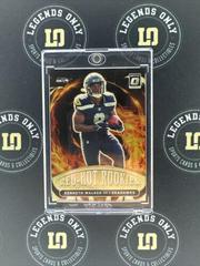 Kenneth Walker III [Gold] Football Cards 2022 Panini Donruss Optic Red Hot Rookies Prices