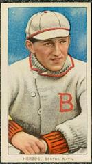 Buck Herzog [Boston] Baseball Cards 1909 T206 Sweet Caporal 350-460 Factory 30 Prices