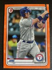 Josh Jung [Orange] #BP-113 Baseball Cards 2020 Bowman Paper Prospects Prices