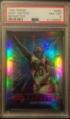 Gary Payton [Refractor] #285 Basketball Cards 1994 Finest Prices