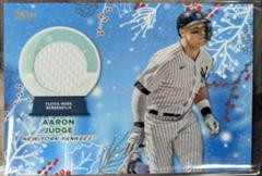 Aaron Judge #RC-AJ Baseball Cards 2023 Topps Holiday Relics Prices