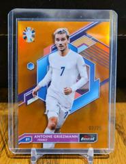 Antoine Griezmann [Orange Refractor] #28 Soccer Cards 2023 Topps Finest Road to UEFA EURO Prices