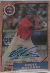 Eddie Rosario [Wood] #ERS Baseball Cards 2017 Topps Update 1987 Autographs Prices