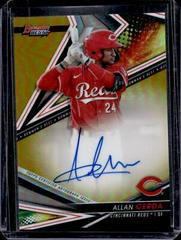 Allan Cerda [Gold] #B22-AC Baseball Cards 2022 Bowman's Best of Autographs Prices