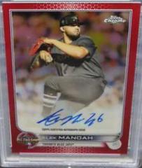 Alek Manoah [Red] #ASGA-AM Baseball Cards 2022 Topps Chrome Update All Star Game Autographs Prices