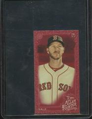 Chris Sale [Mini Red] #99 Baseball Cards 2019 Topps Allen & Ginter X Prices