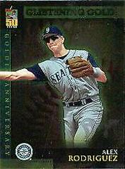 Alex Rodriguez Baseball Cards 2001 Topps Golden Anniversary Prices
