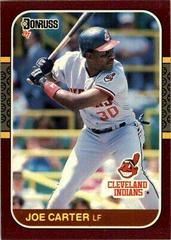 Joe Carter #109 Baseball Cards 1987 Donruss Opening Day Prices