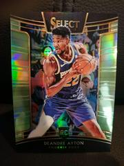 DeAndre Ayton [Neon Green Prizm] Basketball Cards 2018 Panini Select Prices