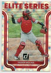 Yadier Molina [Silver] #ES-4 Baseball Cards 2022 Panini Donruss Elite Series Prices