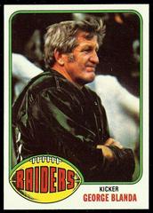 George Blanda Football Cards 1976 Topps Prices