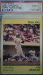 Jose Canseco Baseball Cards 1991 Star Home Run Series Prices