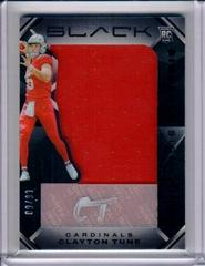 Clayton Tune #SSRJ-39 Football Cards 2023 Panini Black Sizeable Signatures Rookie Jersey Prices