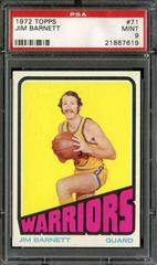 Jim Barnett Basketball Cards 1972 Topps Prices