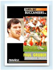 Paul Gruber Football Cards 1991 Pinnacle Prices